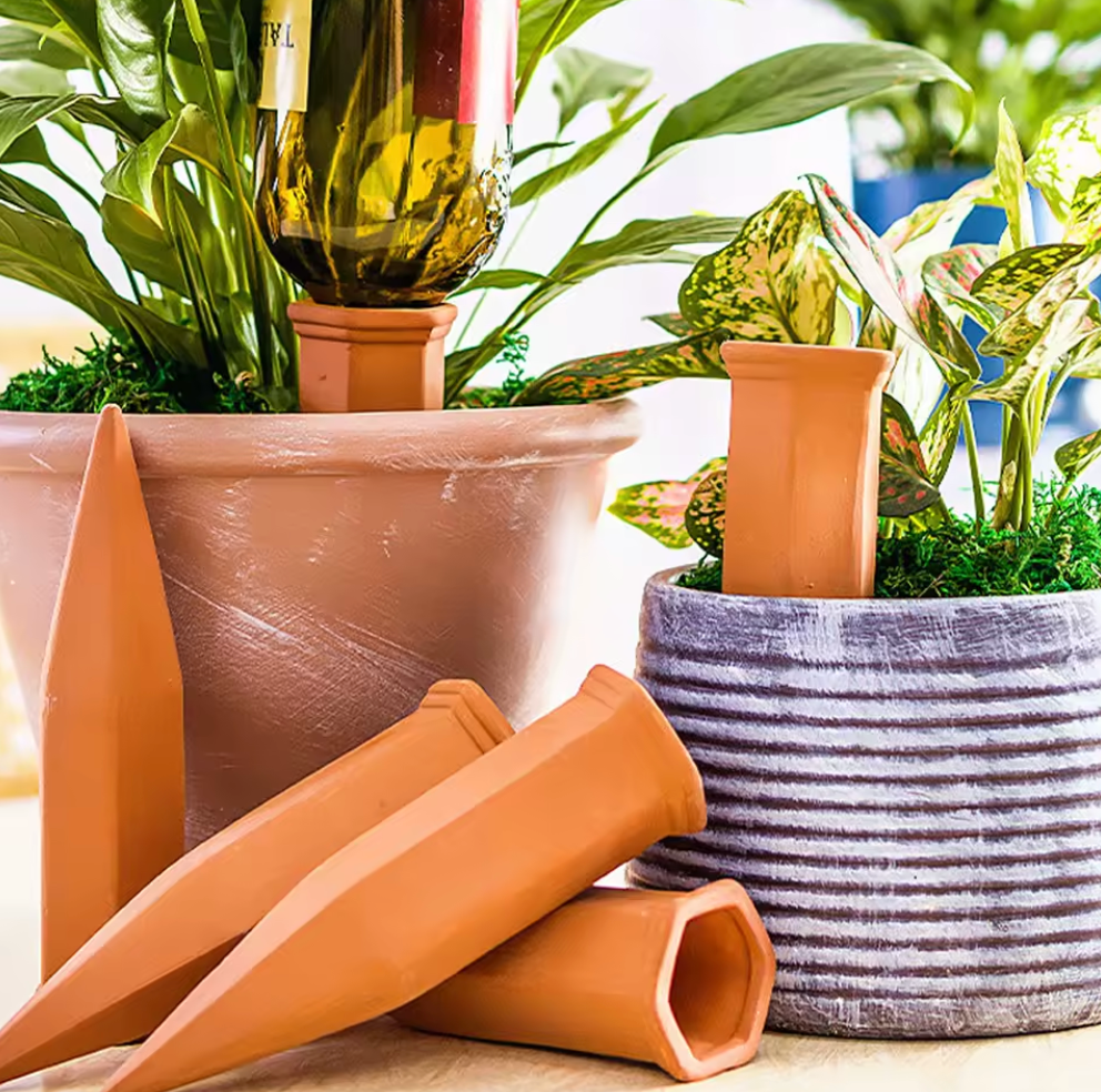 Tempo - Self-Watering Stakes Terracotta